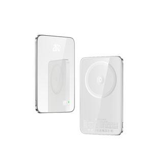 แบตสำรองแม่เหล็กกระจกนิรภัย 5000mAh 10000mAh พร้อมหน้าจอดิจิตอล ชาร์จเร็ว - Product Image 6