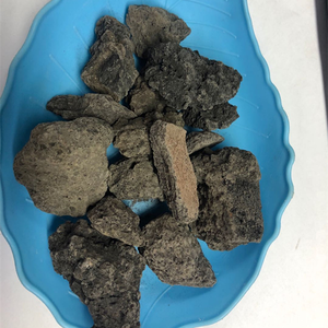 블랙 정통 벽돌 용암 바위 돌 높은 베이킹 capaci - Product Image 2