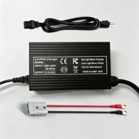 Chargeur de batterie LiFePO4 14,6 V 40 A personnalisé en usine, certifié CE FCC, garantie 24 mois, longue durée de vie pour camping solaire 12 V LiFePO4