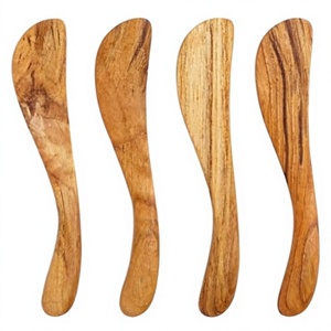 Juego de Cuchillos para Queso de Madera, Modernos, Minimalistas, Ecológicos, con Acabado Espejo, para Bodas, para Untar Mantequilla - Product Image 5