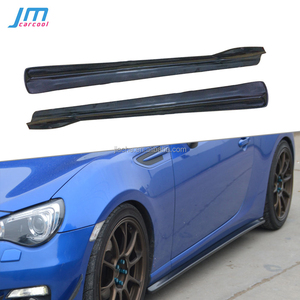 Faldas laterales de Material de fibra de carbono, decoración de coche para <span class=keywords><strong>Toyota</strong></span> GT86 para Subaru BRZ 2014-2016 - Product Image 1