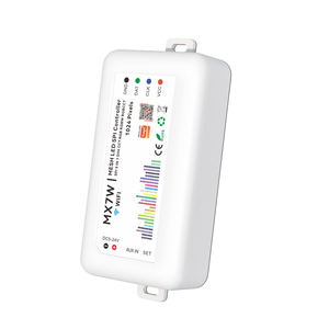 Controlador LED SPI de malla MX7W, 1024 píxeles, control por aplicación WiFi, DC5-24V, 5 en 1, RGB CCT, regulador de intensidad, control por voz, 30m - Product Image 1
