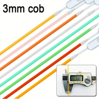 RGB 400LEDs 12V/24V 9W COB tira de luces Super delgada brillante 3MM sin puntos Flexible Corte libre tira de luz LED para decoración interior DIY