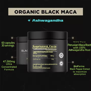Capsule di Macagun nero OEM-un integratore di richiamo maschile con estratto di <span class=keywords><strong>Maca</strong></span> peruviano puro-sicuro sia per gli uomini che per le donne incinte - Product Image 3