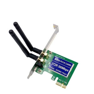 300Mbps Mini Không Dây <span class=keywords><strong>Pci</strong></span>-E Card <span class=keywords><strong>Adapter</strong></span> 2X Có Thể Tháo Rời Omni Định Hướng Antenna <span class=keywords><strong>Pci</strong></span>-Express Máy Tính Để Bàn 300Mbps Không Dây <span class=keywords><strong>Pci</strong></span>-E - Product Image 5