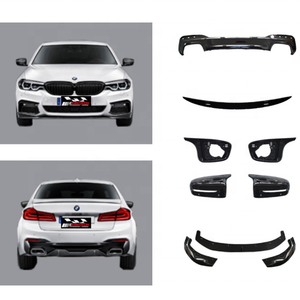 Bán nóng 2016 + 5 Series G30 m-hiệu suất phía trước môi bên váy phía sau khuếch tán M5 lưới tản nhiệt thiết kế tương lai phía trước môi AC phía trước môi - Product Image 6