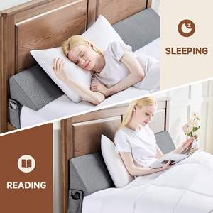 Oreiller de cale de lit personnalisé en usine pour tête de lit Gap Filler Memory Foam Soft Back Support entre tête de lit et <span class=keywords><strong>matelas</strong></span> - Product Image 4