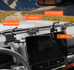 Soporte de tablero de consola central de aleación de aluminio soporte de teléfono móvil de Radio integrado para accesorios Haval H9 2025 - Product Image 2