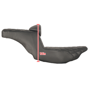 Cojín de asiento de motocicleta de alta calidad con respaldo pequeño para Harley Touring Road Street Glide <span class=keywords><strong>CVO</strong></span> 2023,5-2025 - Product Image 5