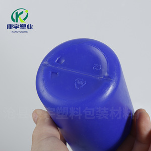 Botella de aditivo para combustible de 350 ml, botella de aditivo de PE, botella de plástico azul, botella de limpiador de motor, botella de aditivo para gasolina - Product Image 1