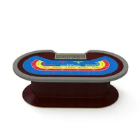 Профессиональный роскошный покерный стол класса люкс для казино красивый стол для покера современные столы для покера