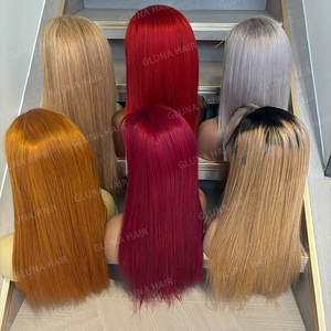 Vente <span class=keywords><strong>en</strong></span> gros 99J Bourgogne # Perruque bouclée frontale <span class=keywords><strong>en</strong></span> dentelle HD, 4 couleurs : marron, gris <span class=keywords><strong>argent</strong></span>é, blond miel, cheveux humains bruts - Product Image 3