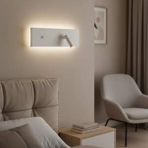 Sandly White Sandly Black <strong>Touch</strong> Dimmable Adjustable <strong>Lamp</strong> Head LED <strong>Bedside</strong> Reading Light 2499 - Product Image 4