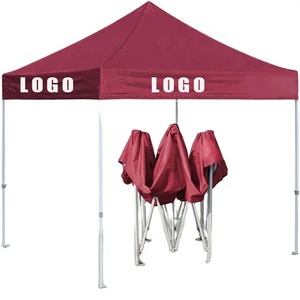 Carpa Plegable con Logotipo Personalizado, 10x10 pies, 3x3 m, Impermeable, Portátil, Gazebo Publicitario para Ferias Comerciales y Eventos al Aire Libre - Product Image 6