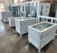Ventanas de PVC con Rejilla Empotrada Estilo Francés y Americano: Puertas Corredizas, Abatibles, Plegables, con Persianas y con Bisagras, Personalizables