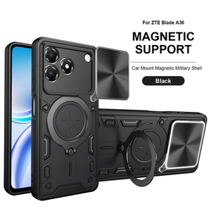 Funda Magnética Antigolpes con Diseño de Armadura Deslizante para Cámara y Soporte Invisible para <span class=keywords><strong>MOTO</strong></span> Edge 20 30 50 60 70 Fusion <span class=keywords><strong>5G</strong></span> - Product Image 1