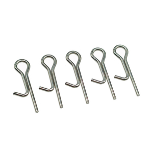 Connecteur d'hameçon triple en acier inoxydable |   Épingle de fixation DIY pour la modification de leurres, accessoires de pêche - Product Image 1