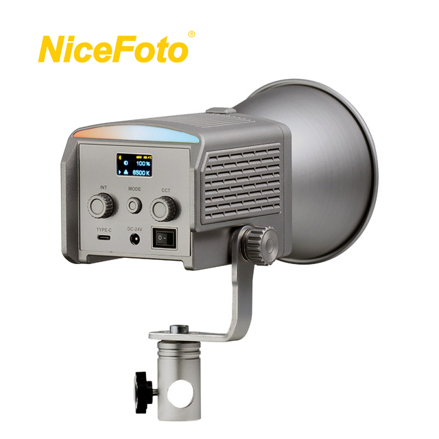 NiceFoto AR-600A/B 60W Portable Mini Daylight Bicolor LED Video Light for Outdoor Use