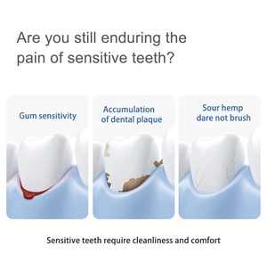 <span class=keywords><strong>Brosse</strong></span> à dents électrique de haute qualité à faible vibration, élimination des taches, blanchiment, faible bruit, étanche IPX7, absorption des chocs par air - Product Image 6