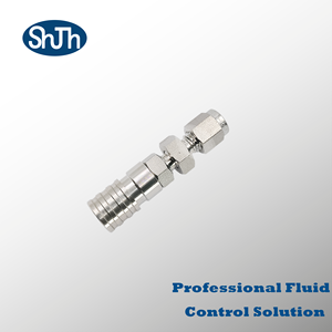 SHJH-LOK 1/2 Zoll Edelstahl Schnellhydraulik-Verbinder Ferrule Weiblicher Schnellkuppler für Öl Gas Wasser ASME ANSI API - Product Image 1