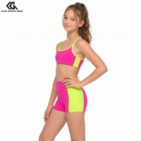 Tenues d'entraînement de danse professionnelles personnalisées pour filles, respirantes, pour studio de danse, vente en gros