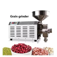 Moulin à farine de blé, de riz, de noix et de cacao électrique, pulvérisateur de poudre de grains secs, machine à broyer les épices et le café