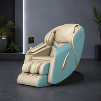 Fauteuil de massage de luxe à gravité zéro 3D avec manipulateur 4D, compresse chaude, design pliable, écran tactile 7 pouces, garantie de 2 ans - OEM/ODM