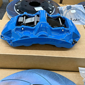 คาลิปเปอร์เบรคและ GT4 <span class=keywords><strong>GT6</strong></span>เบรกแบบปรับแต่งได้พร้อมดิสก์เบรกและผ้าเบรกสำหรับ BMW F39 34116860267 34116860268โรงงานสูง - Product Image 2