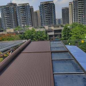 Сверхмощные жалюзи, электрическая зимняя вилла «DIY», красивый открытый внутренний дворик, беседка с жалюзи, уличный комплект с моторизованной крышей - Product Image 2