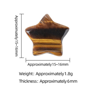 Offre Spéciale : Ornements en Pierre de <span class=keywords><strong>Quartz</strong></span> Rose Naturel de 15 mm, Forme Étoile à Cinq Branches, pour Décoration Paysagère et Cadeaux DIY - Product Image 2