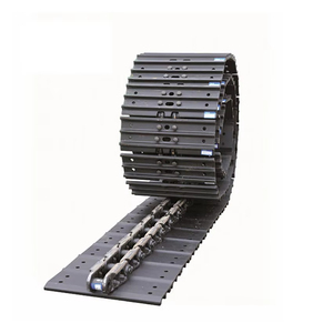 Chaînes de chenilles à vendre : Maillons de chenilles d'excavatrice avec semelles, en acier 35MnB, dureté de surface HRC52-58 - Product Image 1