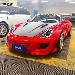 Adecuado para <span class=keywords><strong>Porsche</strong></span> <span class=keywords><strong>987</strong></span> A Rocket Rabbit Wide Body Surround Kit, Kit de cuerpo ancho de fibra de vidrio 2005 <span class=keywords><strong>2008</strong></span> para <span class=keywords><strong>Porsche</strong></span> CAYMAN <span class=keywords><strong>987</strong></span>,1 - Product Image 3