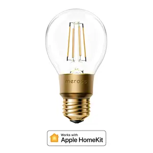 MSL100HK. Compatibile con APPLE HOMEKIT, siri e Amazon,Alexa, Meross Smart Wi-Fi lampadina a LED con luce dimmerabile