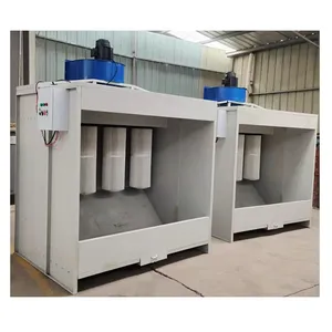 2023 Top Sale Cheap Industrial Manual Batch Type Powder Coating Spray Booth for Sale