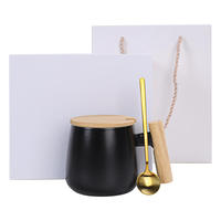Juego de Taza y Platillo de Cerámica con Logotipo Personalizado, Estilo Clásico, Colorido, Capacidad de 75 ml, Diseño Floral, Caja de Regalo para Regalos Empresariales