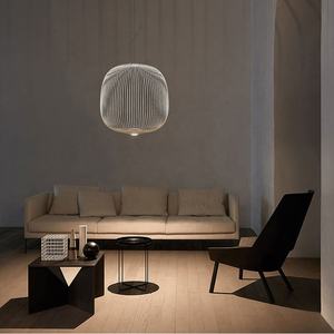 लक्जरी आधुनिक शैली के जीवाश्म ने पक्षी के पिंजरे में लोहे के नेतृत्व वाली फांसी की रोशनी की बात की - Product Image 1