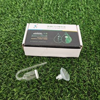Diffuseur de CO2 en verre pour aquarium, atomiseur de CO2 en verre, dispositif de raffinage de CO2 transparent