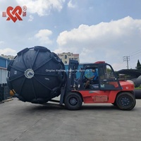 Xincheng 2026 - Defensa Neumática Marina de Goma Natural para Embarcaciones Inflables, 1.5mx3.0m, Negra, 3 Años de Garantía
