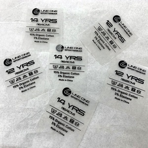 <strong>Custom</strong> Garment <strong>Heat</strong> <strong>Transfer</strong> Labels Washable Collar Label Shirt <strong>Heat</strong> <strong>Transfer</strong> Ironing Label - Product Image 2