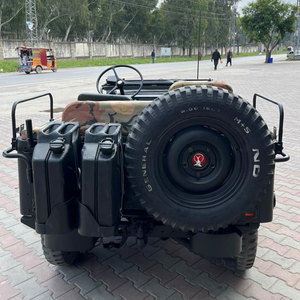 Jeep Willy 1952 Totalmente Personalizado, Vehículo Todoterreno Modificado, Estilo Vintage, Jeep Willy Abierto, Resistente, para Aventuras en Todo Terreno - Product Image 5