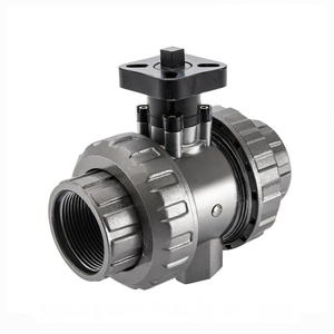 Vanne à boisseau sphérique COVNA 90 jours, DN40, 11/2 pouce, classe 150, 2 voies, ANSI, UPVC - Product Image 3