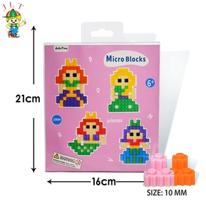 Blocchi da Costruzione in ABS di Alta Qualità, Giocattolo Educativo per Bambini, Modellini Cartoon, Giocattoli Fai-da-Te, Micro Blocchi - Product Image 6