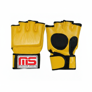 Gants de combat MMA en cuir Rex de 8oz et 12oz de la meilleure qualité Gants d'entraînement de performance - Product Image 1