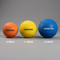 Ballons Plyo texturés de qualité professionnelle pour l'entraînement des équipes de baseball - Ballons lestés robustes à coutures - Pack en vrac pour exercices de niveau professionnel