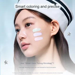 Flower Knows Shell's Jewel 45g Crème de base longue tenue non-cakey, ajustement du teint nacré, émulsion éclaircissante pré-maquillage - Product Image 4