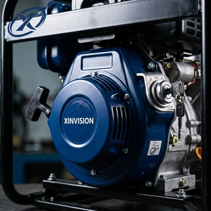 Bomba de Agua Diésel de Alto Caudal 120m³/h de 6 Pulgadas 192F 12HP, Bomba Centrífuga Autocebante con Arranque Eléctrico para Riego Agrícola - Product Image 5