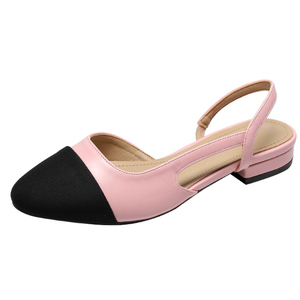 Wholesale Fashion 32-44 Sandales Femmes Cheap Shoes Steel Toe Female Footwear Slingback Flat <b>Sandals</b> for Ladies - Product Image 2