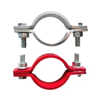 Série UTT60 CE FM UL Serre-tuyau en acier au carbone antisismique – Clip/Support métallique de qualité supérieure pour conduites d'incendie industrielles