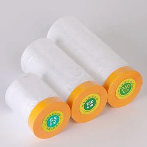 للبيع بالجملة بلاستيك مقاوم للغبار مطوي مسبقًا طبقة اخفاء طلاء يمكن التخلص منها بشريط - Product Image 2