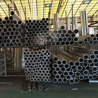 Siap Kirim Pipa Aluminium Seri 6000 Anodized Bentuk Bulat Layanan Pembengkokan Pengelasan Pemotongan Penembusan Buatan China